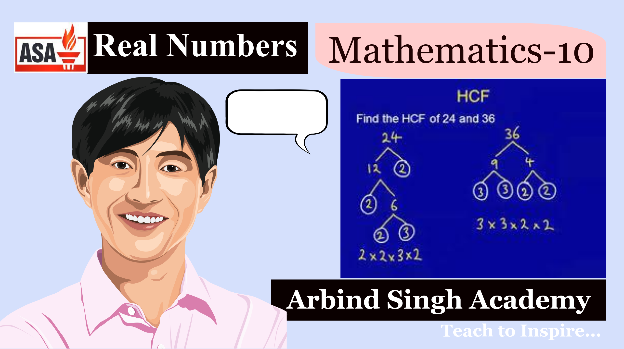 Mathematics for Class 10 : Real Numbers-04